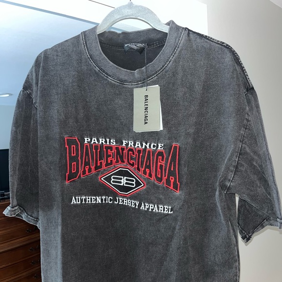 Balenciaga Other - Balenciaga black vintage jersey T-shirt